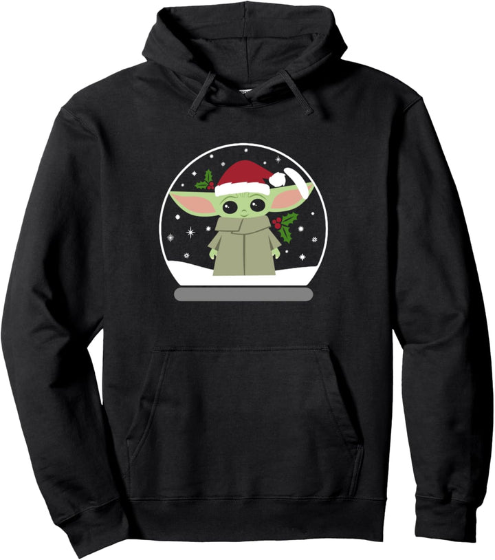Star Wars The Mandalorian Child Snow Globe Pullover Hoodie
