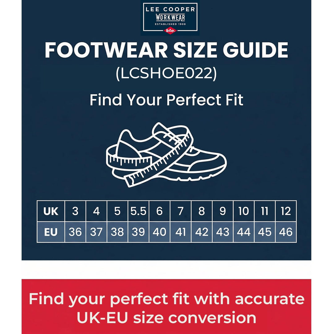 Lee Cooper Herren Lcshoe022 Construction Boot, Schwarzer Stiefel, 42 EU Schwarzer Stiefel 42 EU, Sch