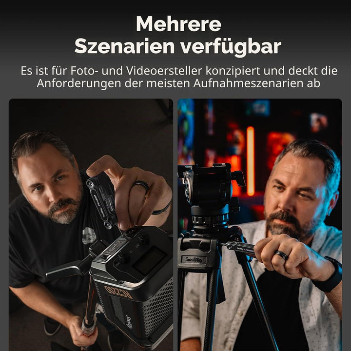 SMALLRIG x FILM RIOT 7-in-1-Klappwerkzeugset mit Schraubendrehern und Inbusschlüsseln, Positionierun