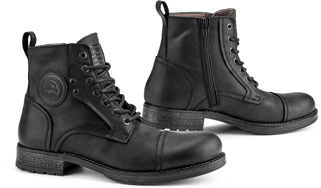 Falco Kaspar Motorradstiefel, schwarz, 43 | Belüftungssystem