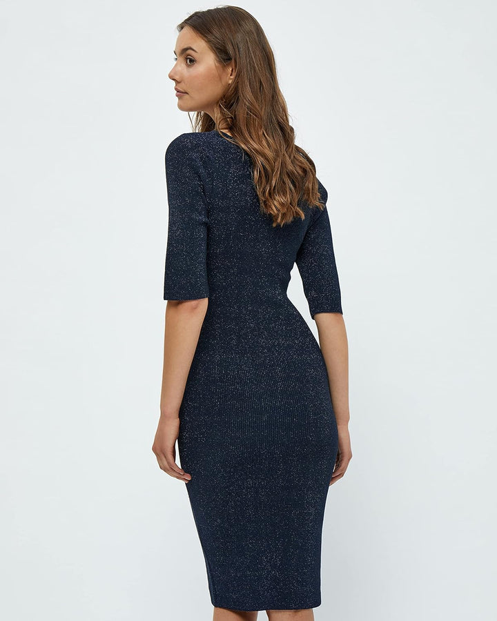 Desires Damen Leila Kleid XS 2318 Midnight Navy, XS 2318 Midnight Navy