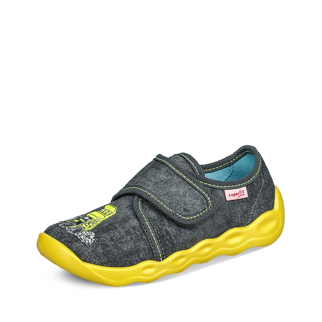 Superfit Jungen Bubble Hausschuh 32 EU Grau Mehrfarbig 2000, 32 EU Grau Mehrfarbig 2000