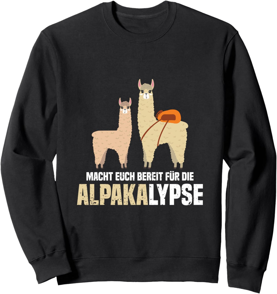 Alpakalypse Alpaka Alpakawanderung Geschenk Sweatshirt