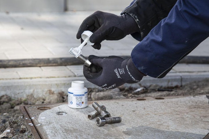 WEICON Anti-Seize High-Tech Montagepaste 1 kg Schutz gegen Korrosion, Verschleiss und Festfressen |