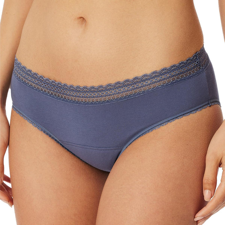 Schiesser Damen 2 Pack Menstruationswäsche/ Periodenslip Komfortschnitt auslaufsicher - Secret Care