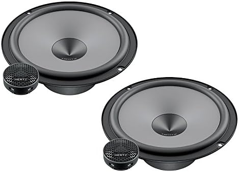 Hertz Lautsprecher 600W 16,5cm K165 Kompo incl Einbauset für VW Golf IV 10/1997-10/2003