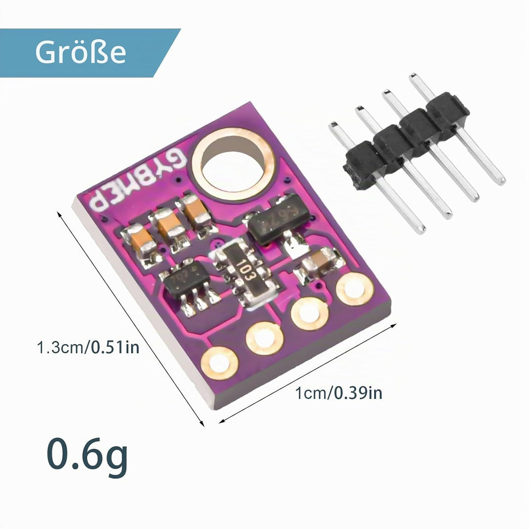 Diymore 2 Stücke GY-BME280 High Precision Digital Sensor barometrischer Druck Temperatur Luftfeuchti