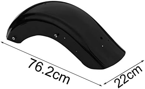 Heckfender CVO-Style II für Harley Davidson Touring 09-22 schwarz