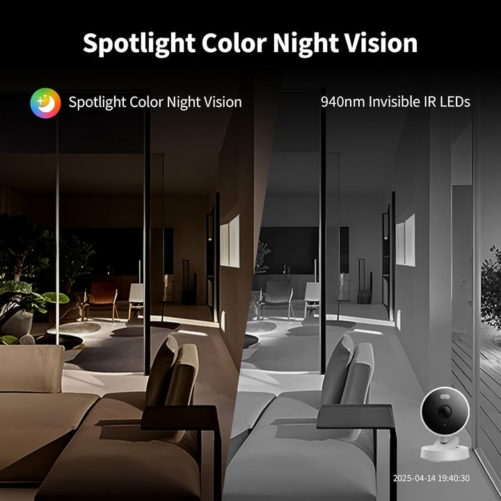 Aqara G100, 2K Sicherheitskamera für Innen &amp; Aussenbereich, HomeKit Secure Video, 2-Wege-Audio, Sche