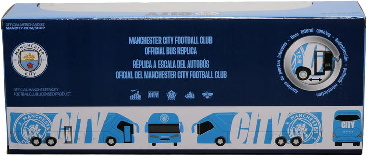 Bus del Manchester City I Autobús del Equipo MC I Aficionados al fútbol I Juguete Coleccionable I Li