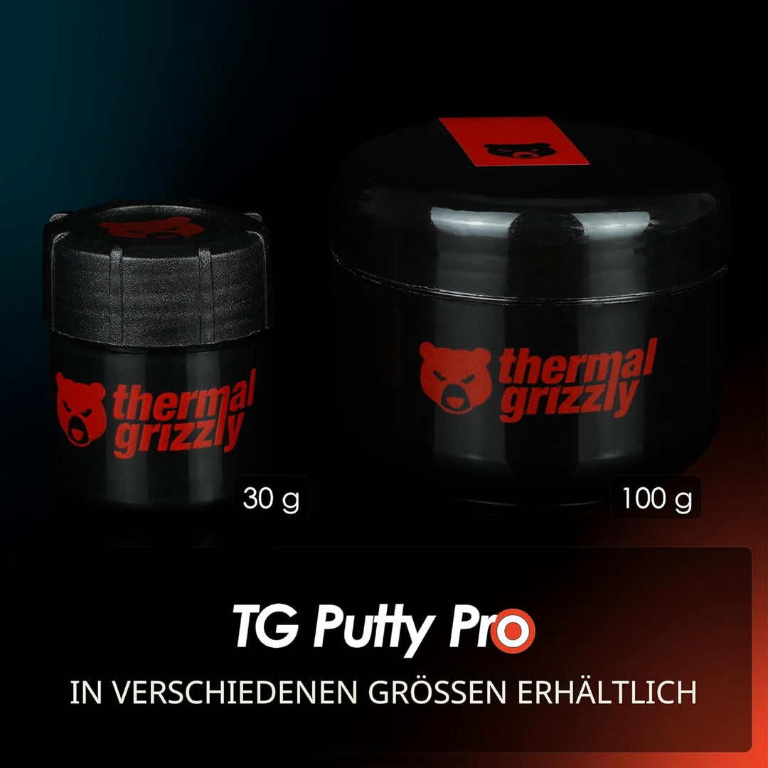 Thermal Grizzly TG Putty Pro 30 g – Hochleistungs-elektrisch Nicht leitende Thermoknete/Thermal Putt