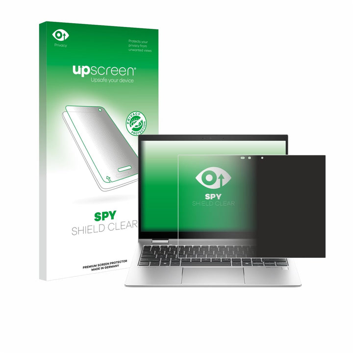 upscreen Anti-Spy Blickschutzfolie für HP Elite x360 830 G11 2-in-1 Privacy Screen Displayschutz-Fol