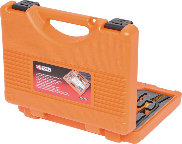 KS Tools 960.1115 Kunststoff-Schweisskolben-Satz, 33-tlg
