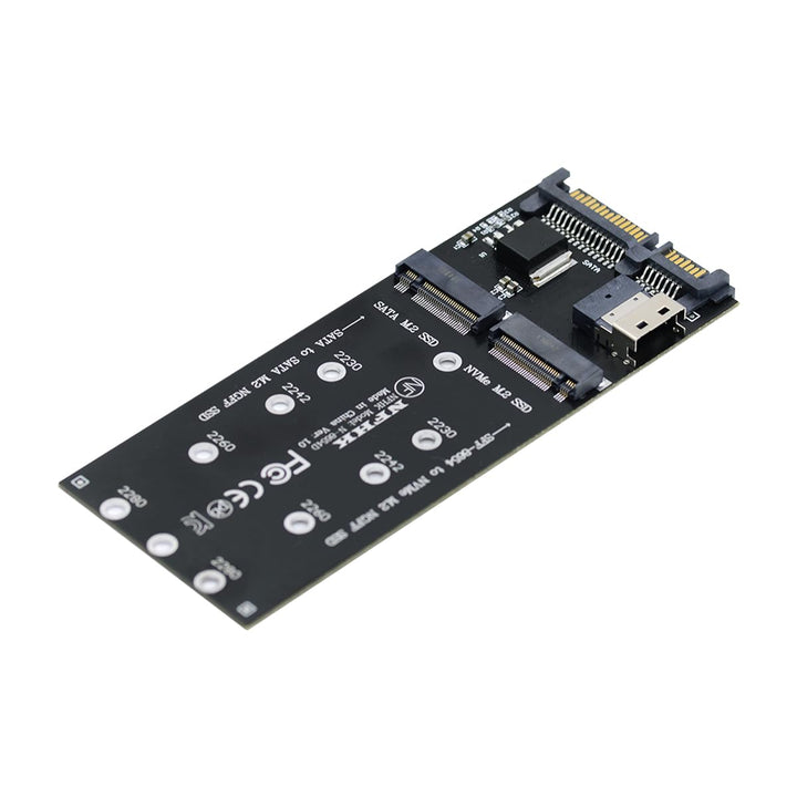 cablecc SFF-8654 auf U2 Kit NGFF M-Key auf Slimline SAS NVME PCIe SSD SATA Adapter für Mainboard Sch
