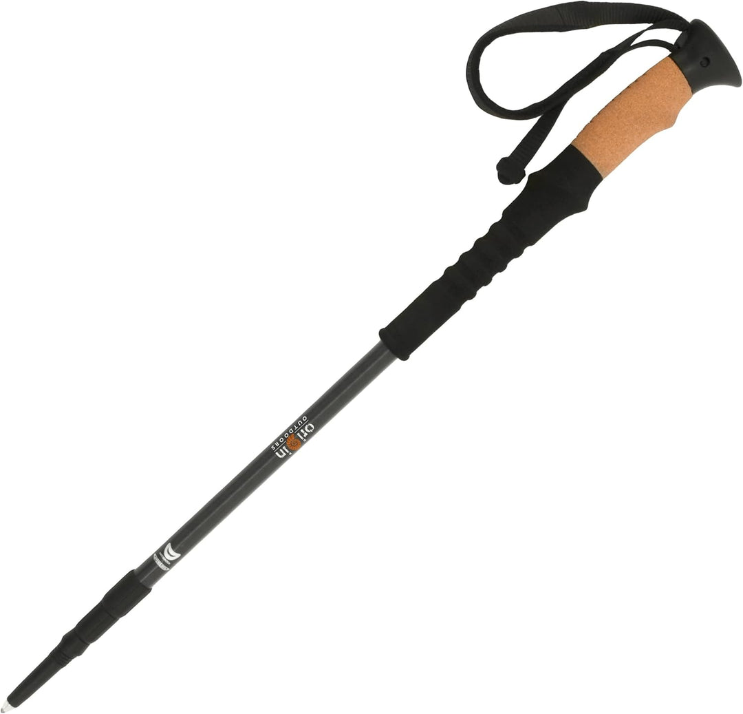 Origin Outdoors Unisex – Erwachsene Twist-Lock Trekkingstöcke, Mehrfarbig, One Size