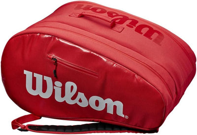 Wilson Padel Super Tour Bag Tasche, für Erwachsene, Unisex, Rot (Rot), Einheitsgrösse