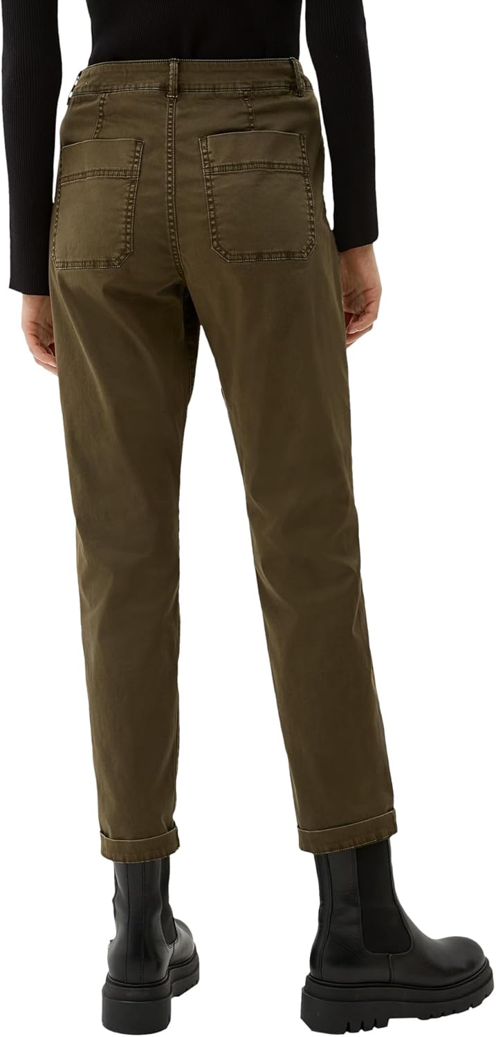 S. Oliver Damen Jeans Hose Comfort Chino Gabardinestretch Olive 32W / 28L 7946, 32W / 28L 7946