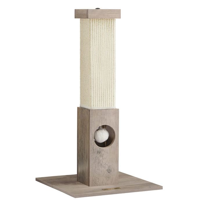Feandrea Kratzbaum, Kratzstamm, Katzenbaum, 10 cm Dicker Stamm, Kratzsäule aus natürlichem Sisalseil