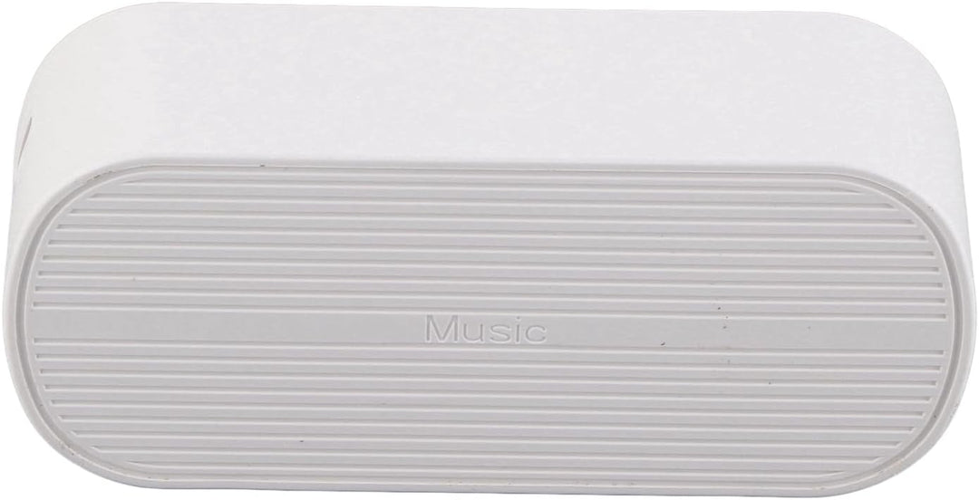 Fockety Digitaler Wecker, HiFi-FM-Radio, Wiederaufladbarer USB-Bluetooth 5.0-Lautsprecher, Kleine Uh