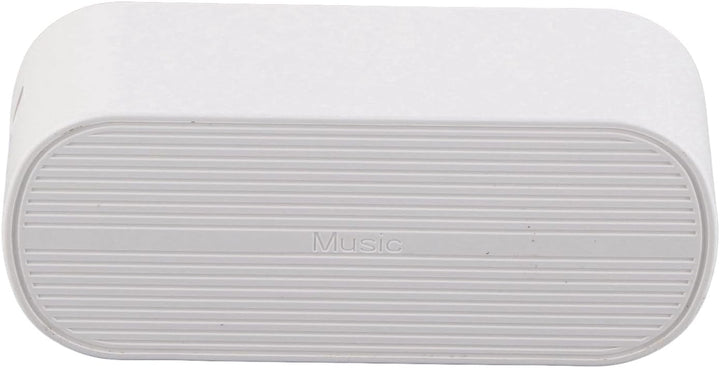 Fockety Digitaler Wecker, HiFi-FM-Radio, Wiederaufladbarer USB-Bluetooth 5.0-Lautsprecher, Kleine Uh