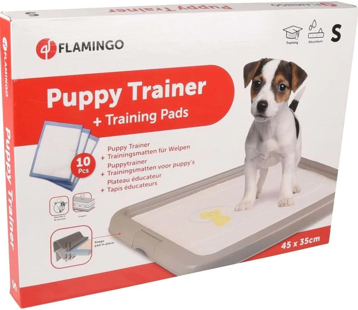 Flamingo Halter FÜR TRAININGSMATTE FIFI GRAU S + 10 MATTEN S