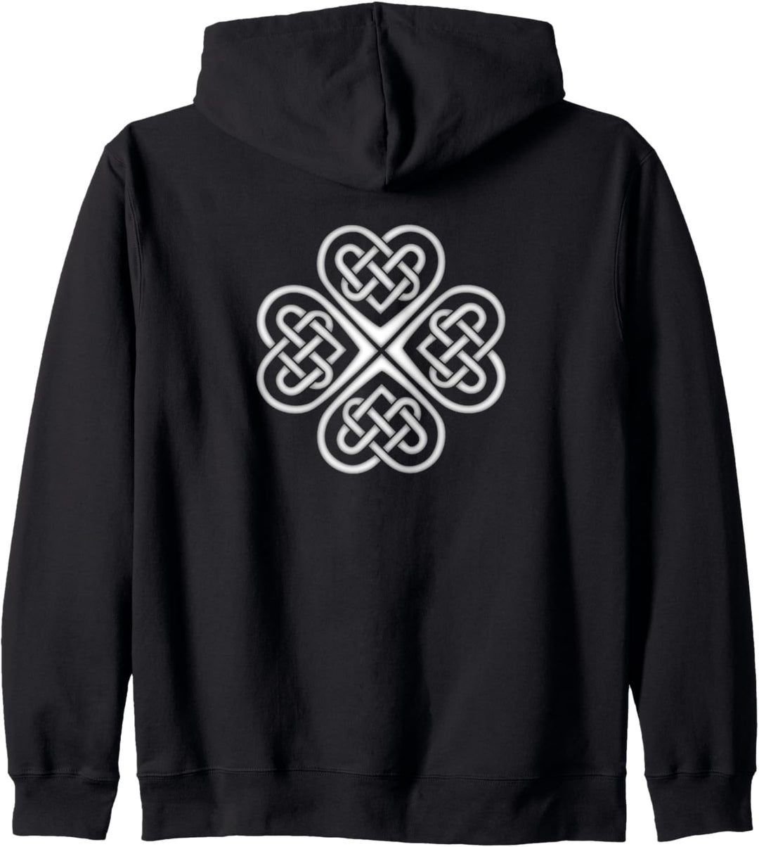 Kleeblatt, Keltisch, Irischer Klee, St. Patricks Day, Kelten Kapuzenjacke
