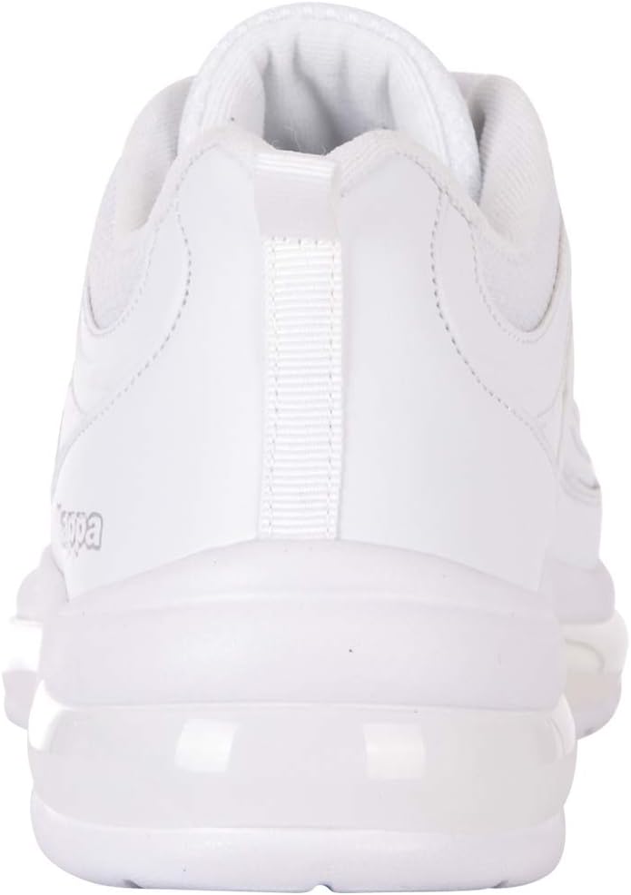 Kappa Unisex Squince Sneaker, Schwarz White 1010, 44 EU