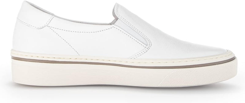 Gabor Damen Slipper, Frauen Halbschuhe,Wechselfussbett 36 EU Weiss Weiss 20, 36 EU Weiss Weiss 20