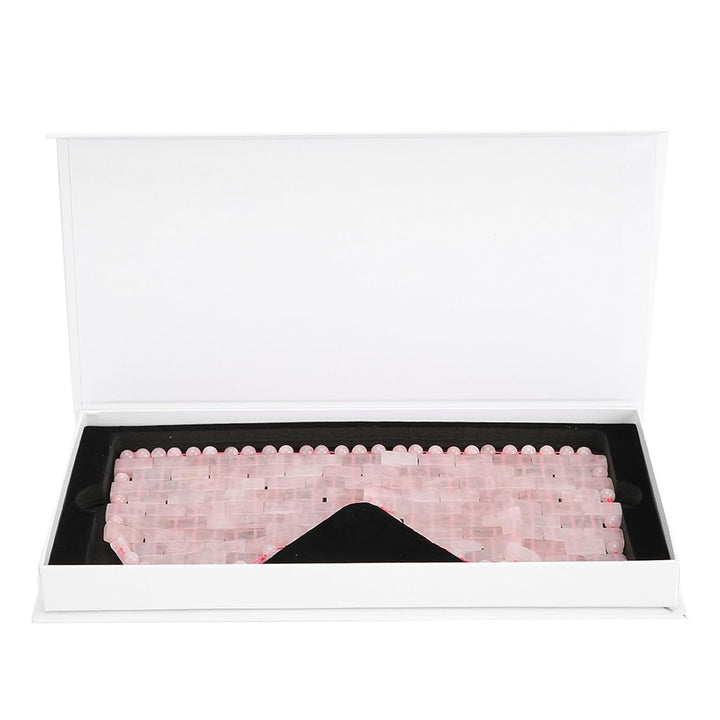 Jade Stone Eye Mask, Kühlende Schlafaugenmaske, Kalte Therapie, für Entspannung, und Augenermüdung (