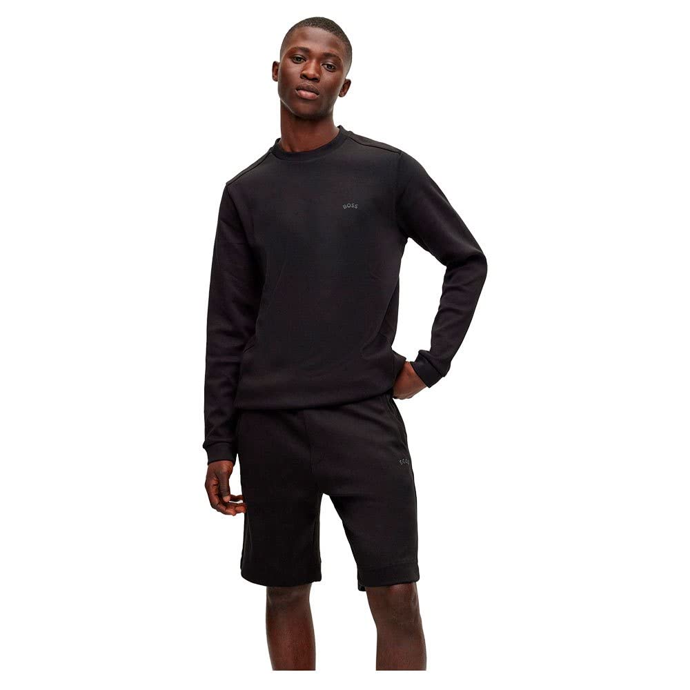 BOSS Herren Salbo Jersey XL Black1, XL Black1
