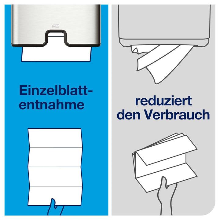 Tork Xpress weiche Multifold Papierhandtücher 100288 - H2 Premium Falthandtücher für Handtuchspender
