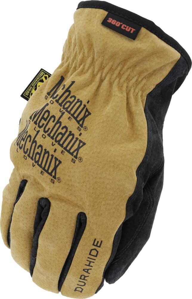 Mechanix Durahide Driver E6-360 Handschuh (S, Hellbraun) S Hellbraun, S Hellbraun