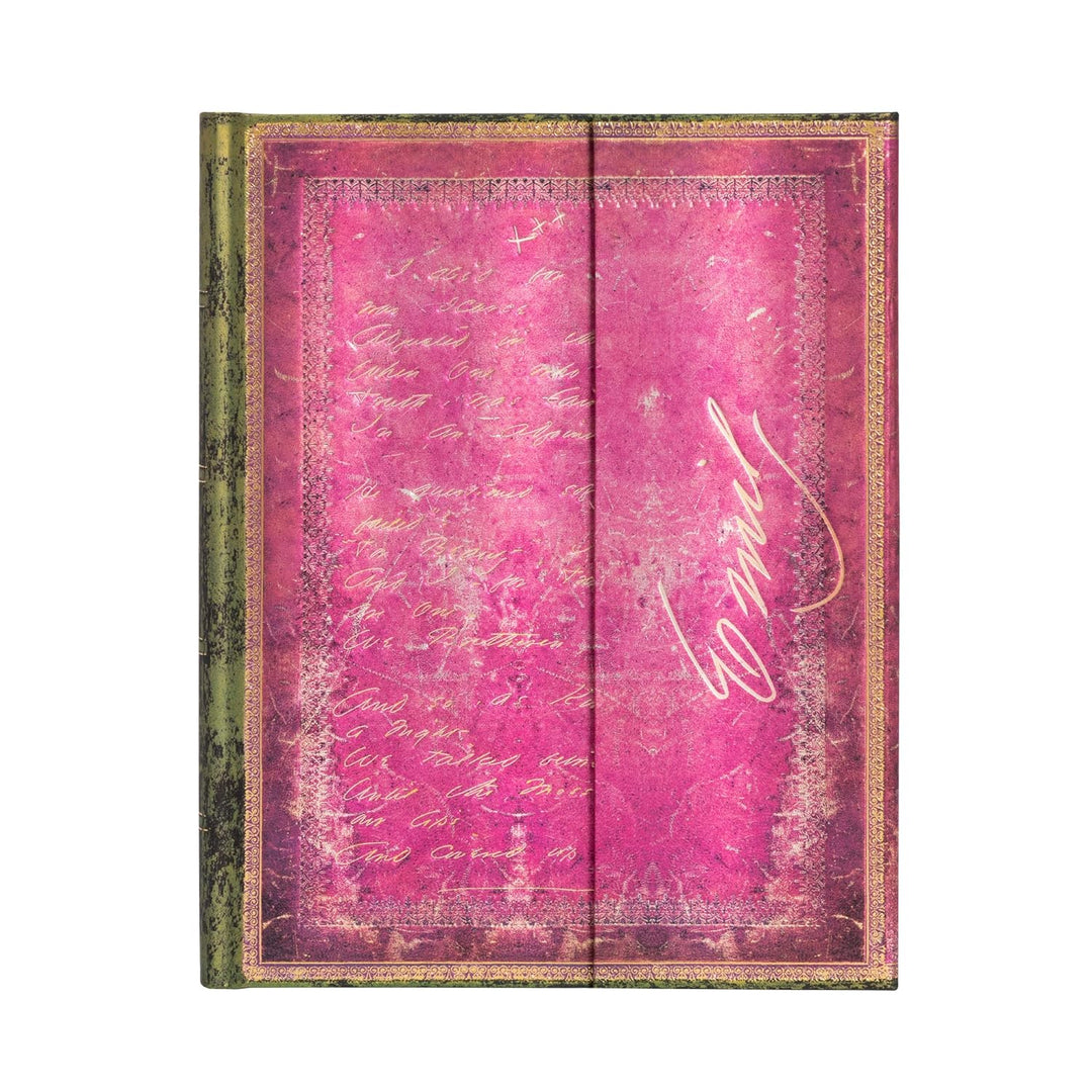 Hardcover Notizbuch Emily Dickinson, I Died for Beauty Ultra Unliniert: Hardcover, Wrap Closure, 120