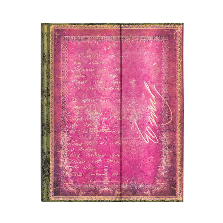 Hardcover Notizbuch Emily Dickinson, I Died for Beauty Ultra Unliniert: Hardcover, Wrap Closure, 120