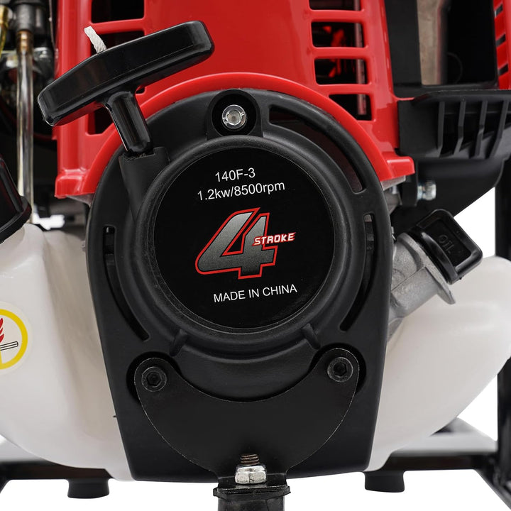 Benzin Wasserpumpe 4 Takt Motor Wasserpumpe 38CC 1.2KW Selbstansaugend Gartenpumpe Tragbarkeit Schmu