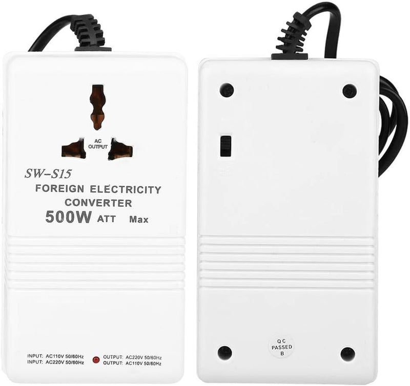 Boost/Buck Converter, SW-S15 500W Step-Up & Down Spannungswandler, Transformator von 220 V auf 110 V