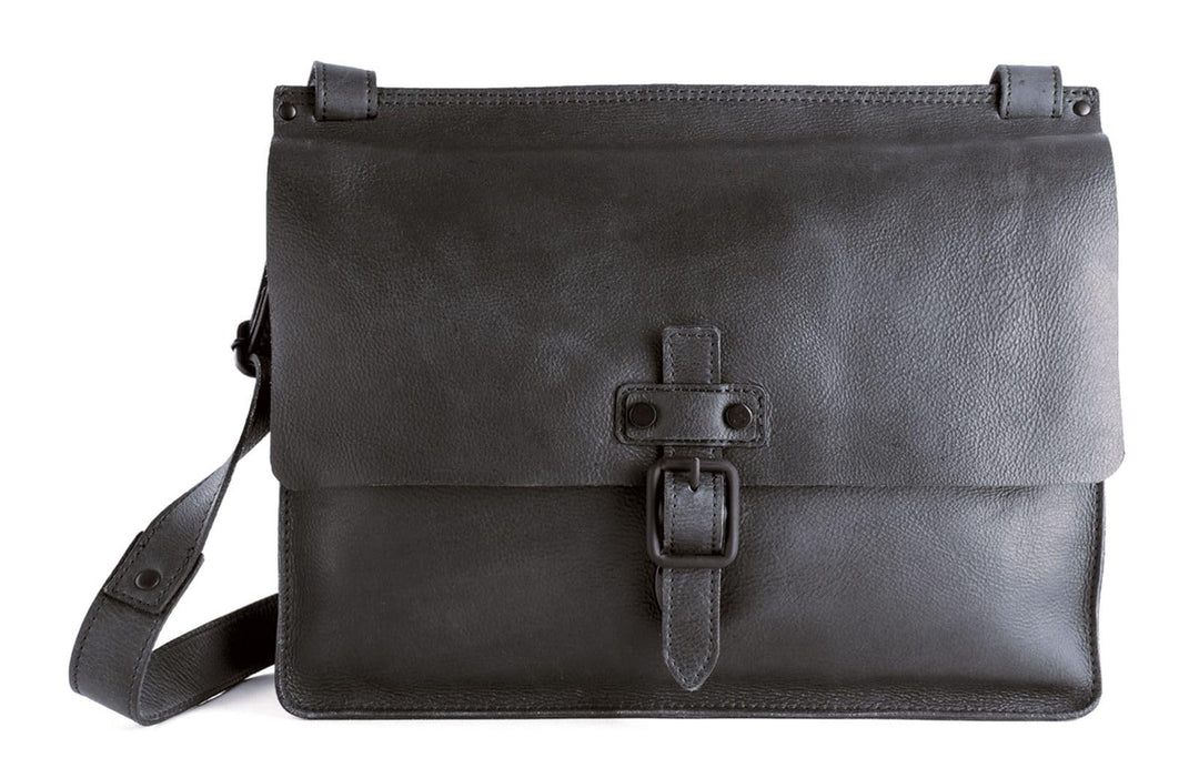 Harold's Umhängetasche Aberdeen 2908 Messengerbag S Schwarz, Schwarz