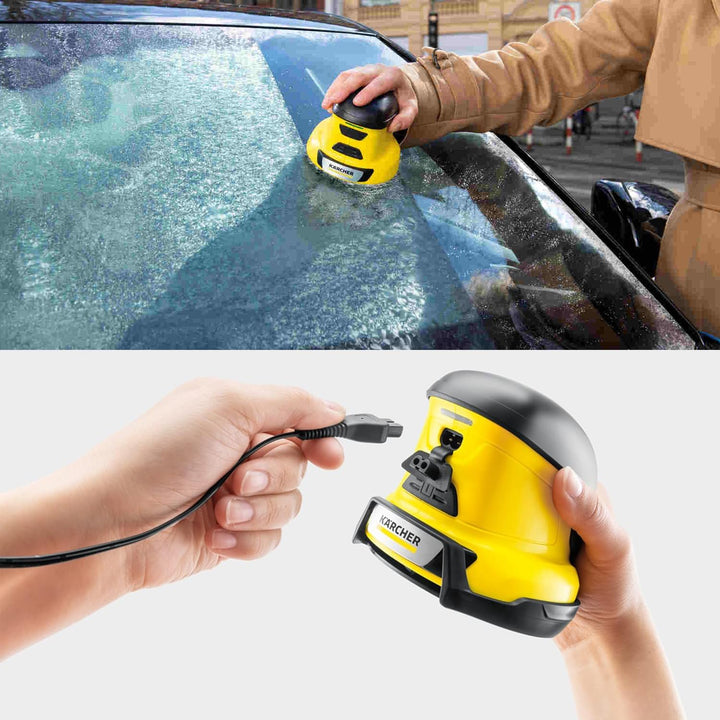 KFD DC 12V/24V Autoladekabel KFZ Netzteil für Kärcher Mobile Outdoor Cleaner OC 3 Plus OC 3 Adventur
