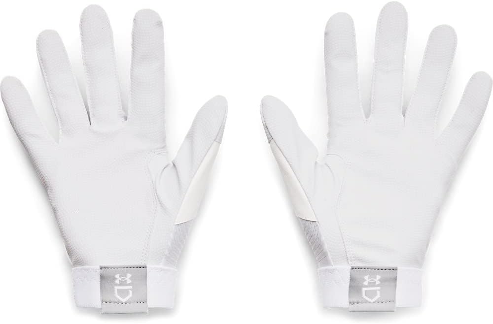 Under Armour Herren Clean Up 21 Handschuhe für kaltes Wetter, Weiss (101) / metallisch verblasstes G