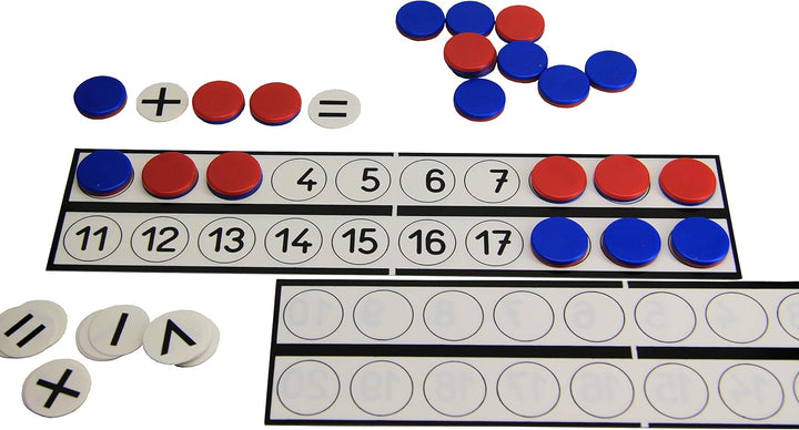 WISSNER® aktiv Lernen - 126 Farbige Rechenstäbe Cuisenaire - RE-Wood & 080813.000 aktiv Lernen-Schül