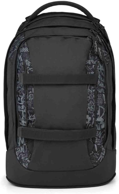 Satch Pack Schulrucksack Set 2tlg. inkl. Schlamperbox (Street Ink), Street Ink