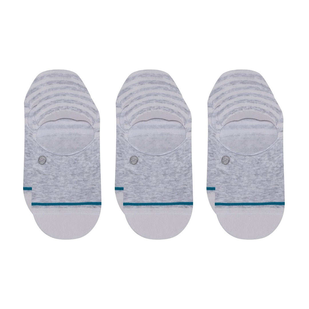 Stance No Show Socken - Sensible Two Series - 3er Pack S Grau Meliert, S Grau Meliert