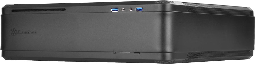 SilverStone SST-FTZ01B - Fortress High-End Mini-ITX Gaming HTPC Gehäuse, schwarz, SST-FTZ01B