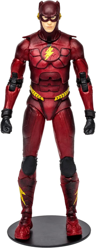 BANDAI - McFarlane Actionfigur DC Film The Flash, Batman-Anzug, Mehrfarbig, TM15516 Flash Batman-Kos