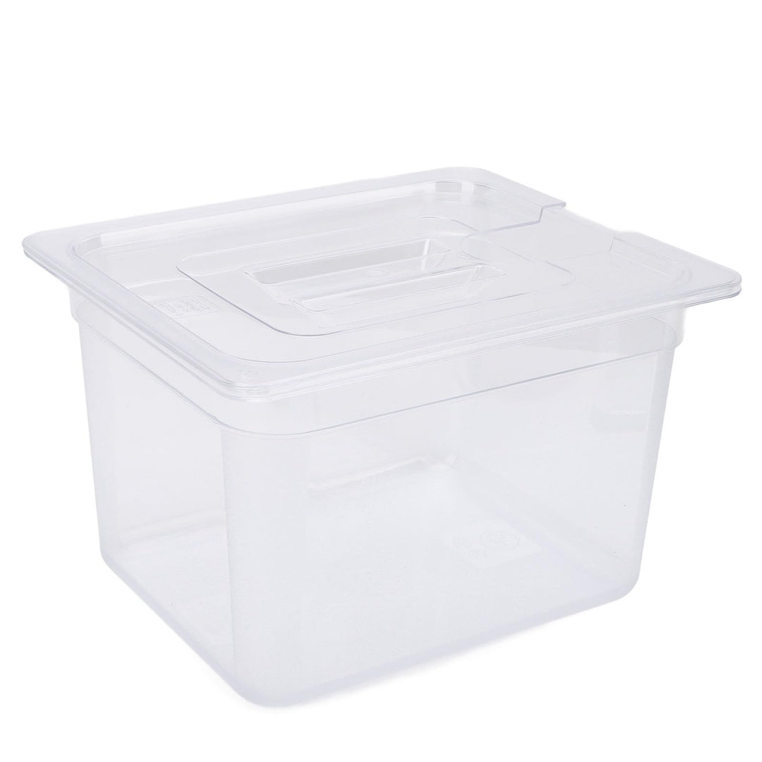 12 L Slow Cooker Behälter mit Deckel, Sous Vide Topf, Slow Cooker Behälter, Kochbehälter, Temperatur