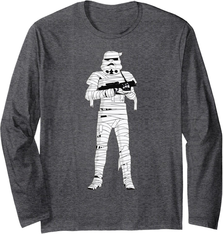 Star Wars Trooper Mummy Wrap Poster Langarmshirt