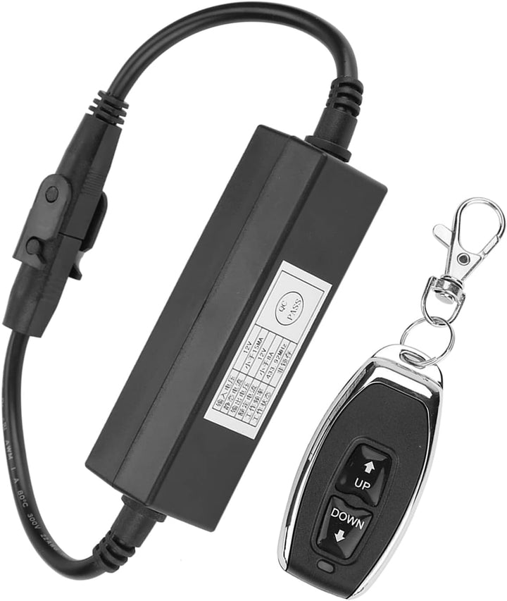 Fafeicy 12V DC Motor Linearantrieb Drahtlose Fernbedienung, DPDT-Schalter Vorwärts Rückwärts 433,92