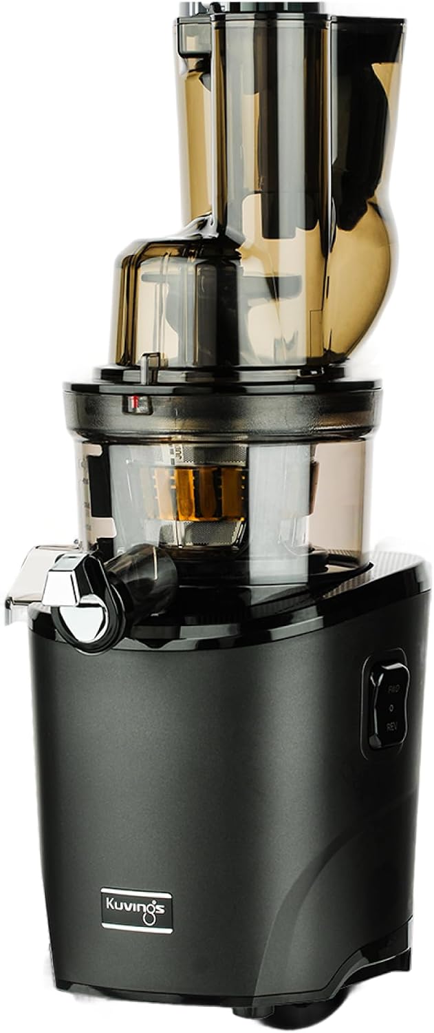Kuvings - Entsafter REVO830 - Doppel-Mundstück, automatisches Schneidsystem -