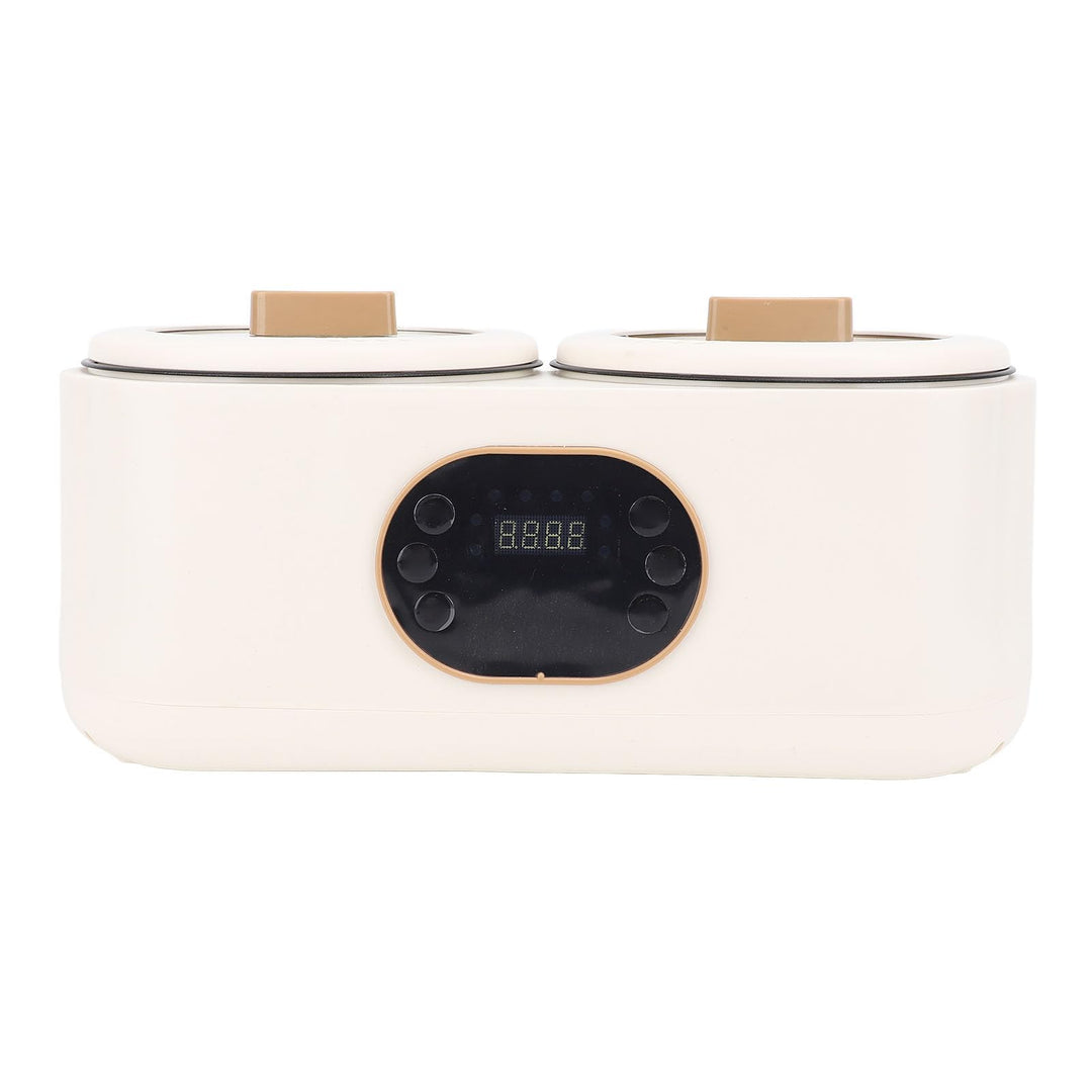 2-in-1-Doppel-Slow-Cooker, Dual-Combo-Slow-Cooker und Reiskocher, Doppel-Innen-Multifunktions-Reisko