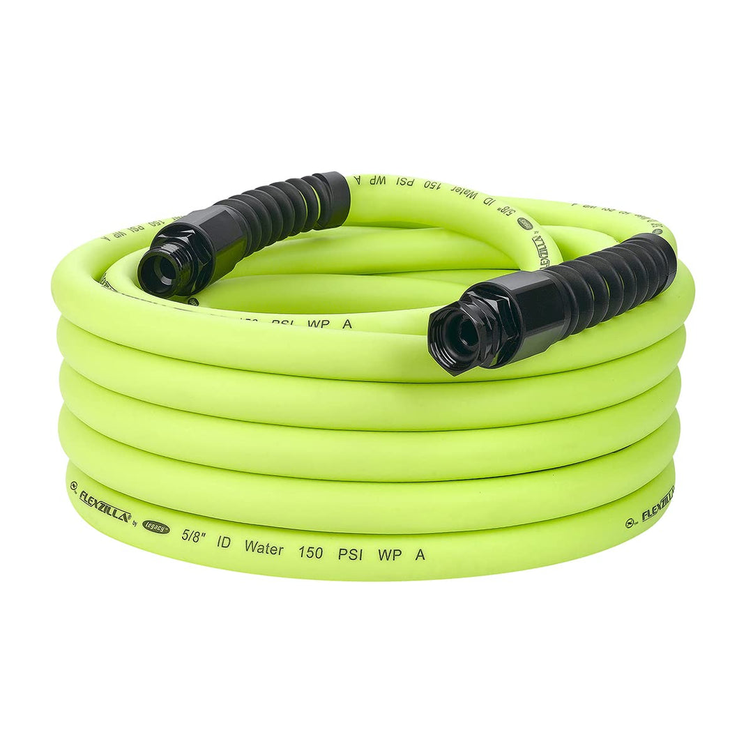 Flexzilla Pro Wasserschlauch mit wiederverwendbaren Armaturen, 1,6 cm x 15,2 m, robust, leicht, für